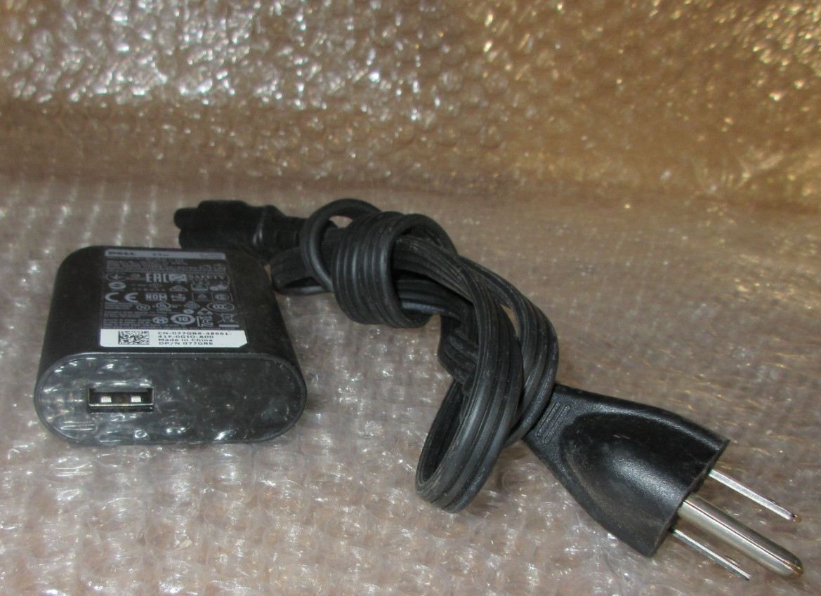 Genuine 24W Dell Venue 11 8 7 Pro Tablet AC Power Adapter 77GR5 DA24NM130 077GR5