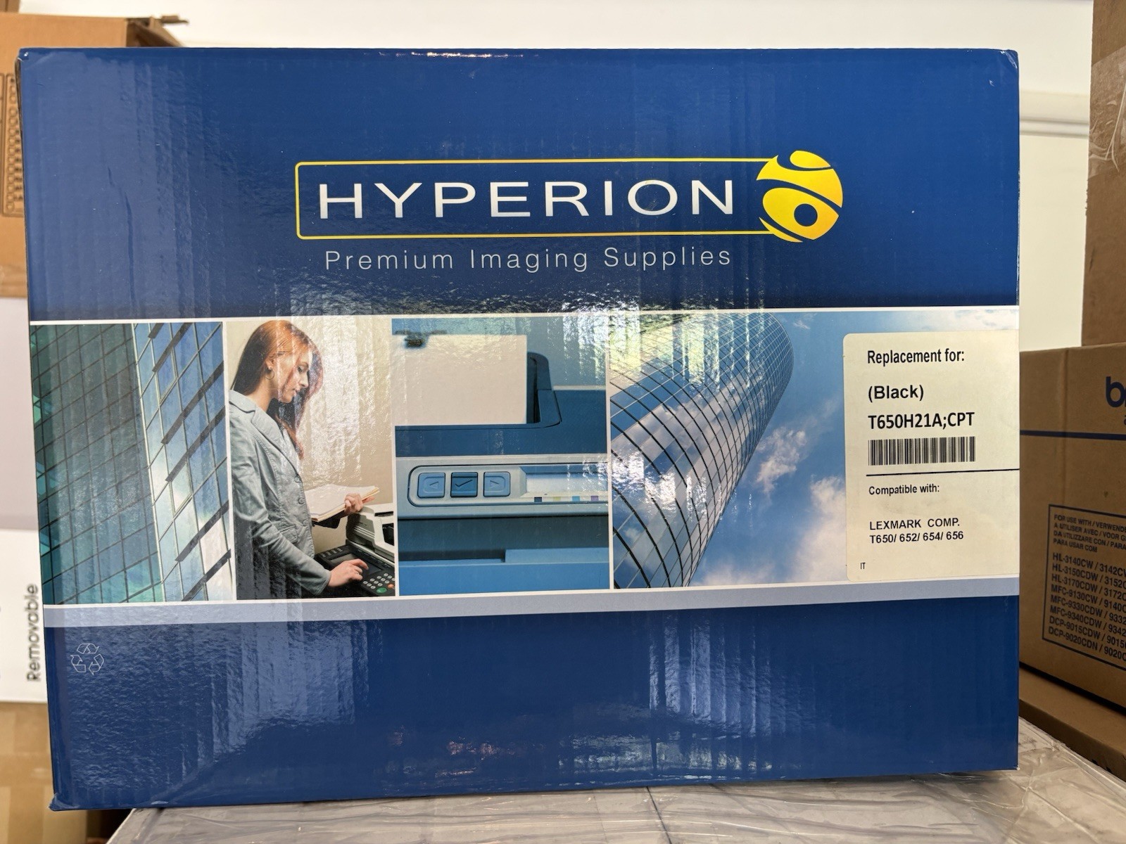 Hyperion Replacement Lexmark T650H21A - Black Compatible Toner
