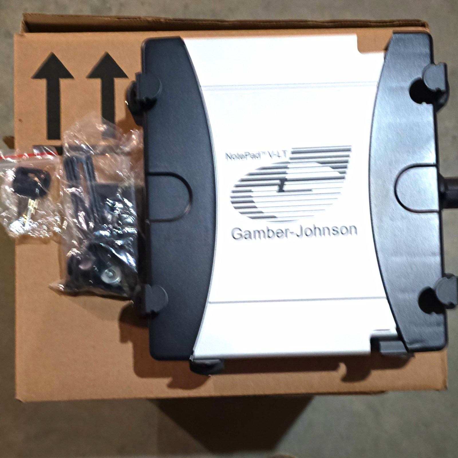 Gamber-Johnson NotePad VLT Laptop Stand 14in Universal Black/Silver w/ Hardware