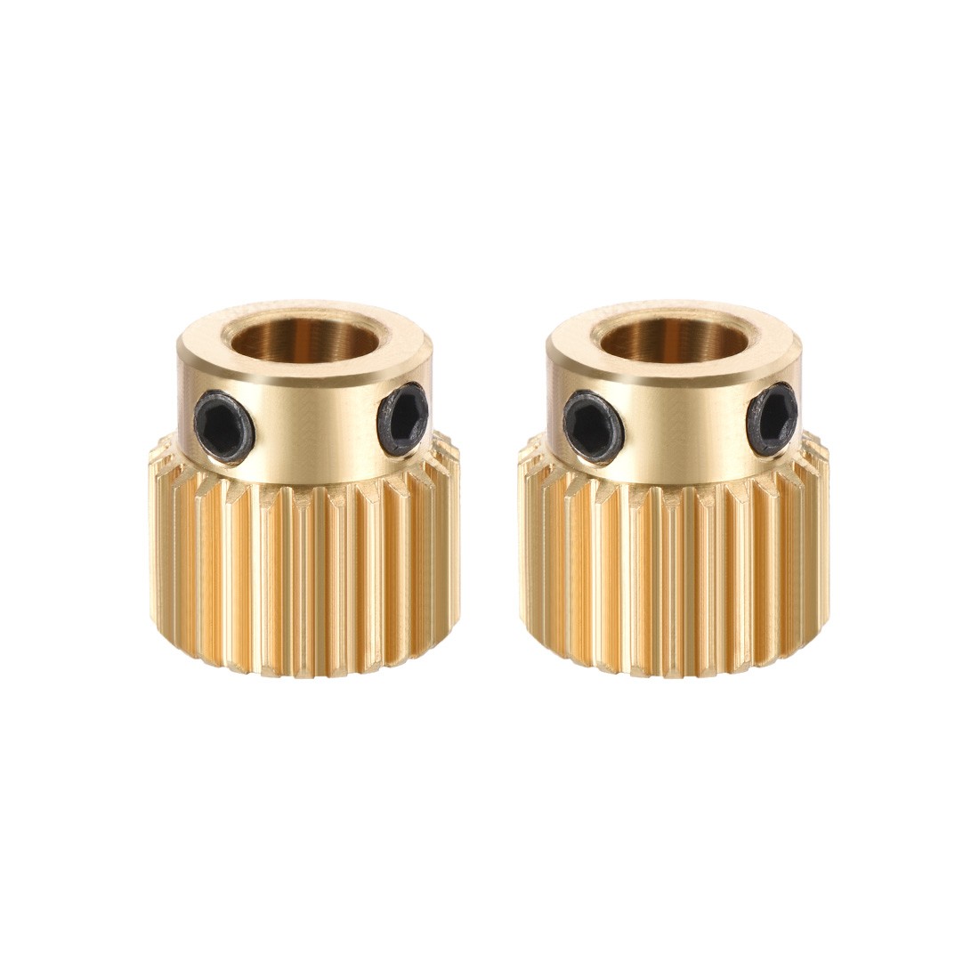 Brass Drive Gear Extruder Wheel 26 Teeth 5mm Bore 2pcs
