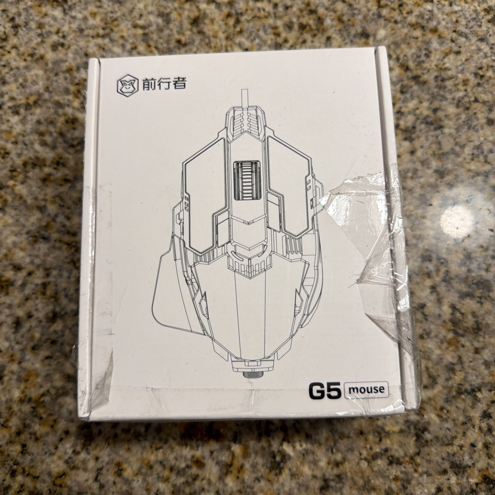 EWEADN G5 Mark / G5 Tri-Mode Wireless Ergonomics Mechanical Metal Gaming Mouse