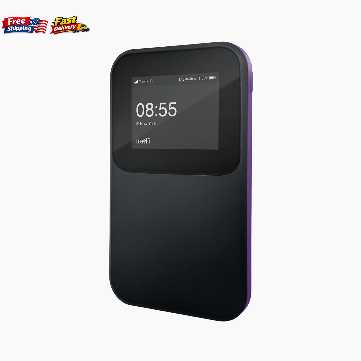 5G RV Wi-Fi Hotspot Portable Internet No Contract Pay As You Go for Camper 1p