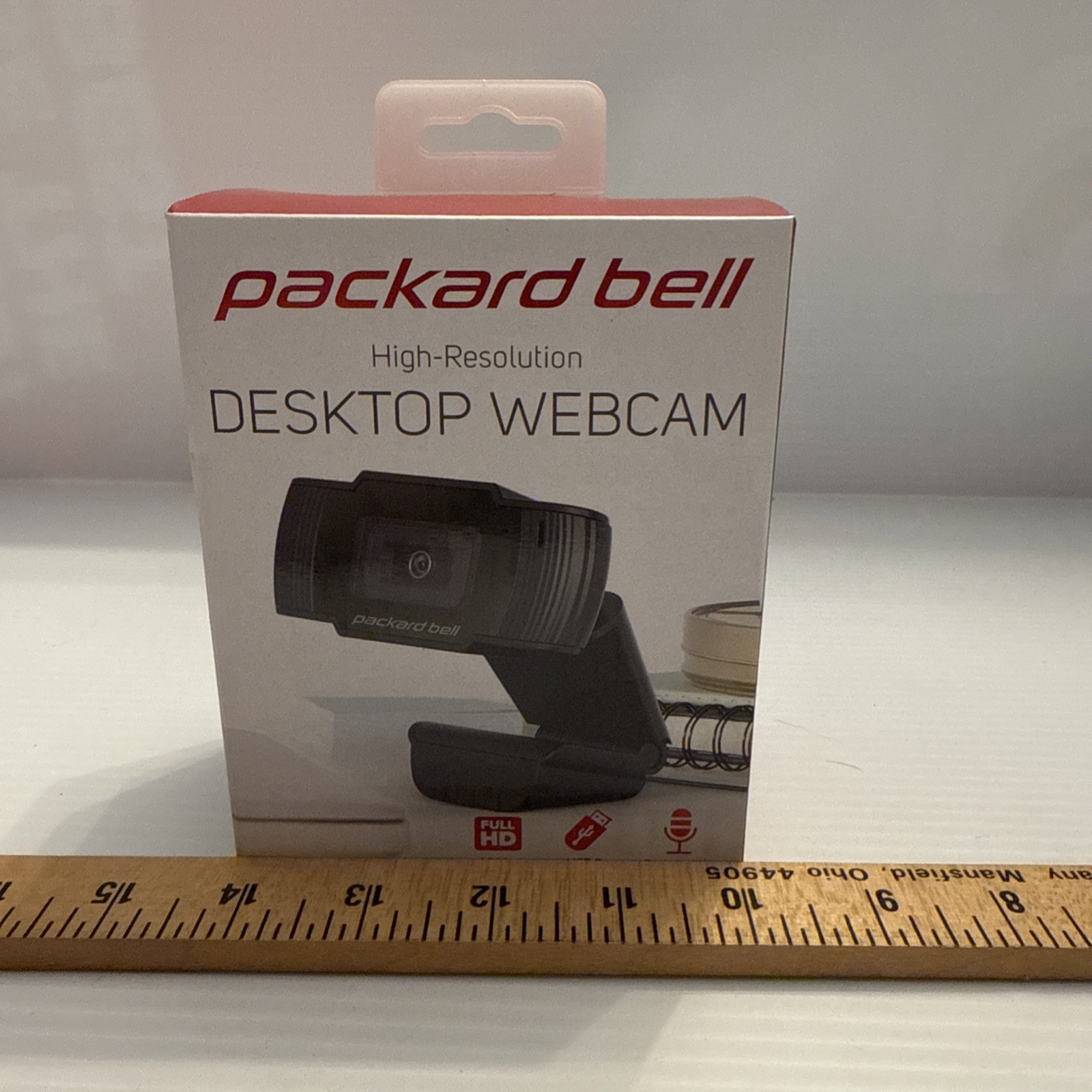 Packard Bell High Resolution 1080P Webcam.