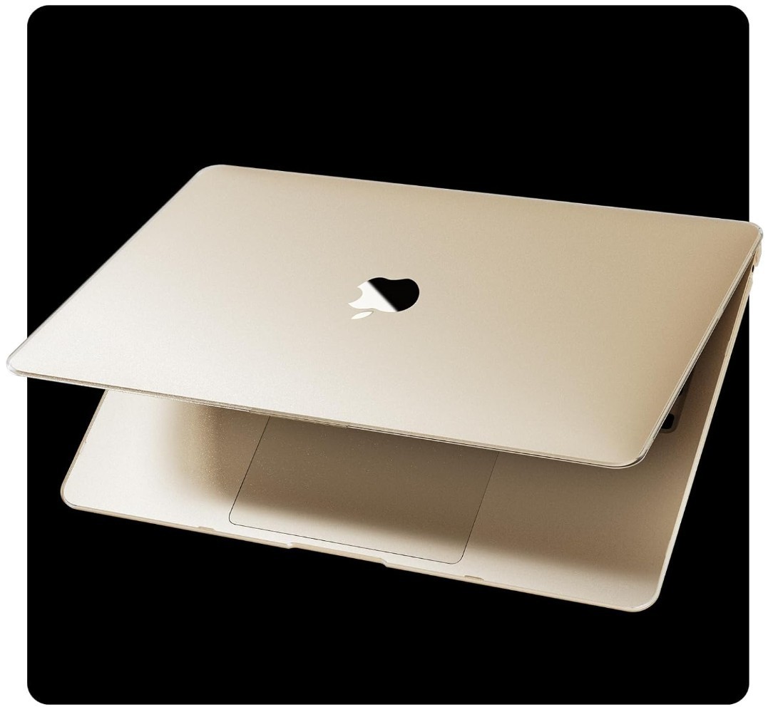 Hard Shell Translucent Matte Keyboard Cover for MacBook Air 15"  Starlight Clear