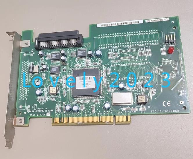 1pc used adaptec AHA-2940i/HP SCSI card
