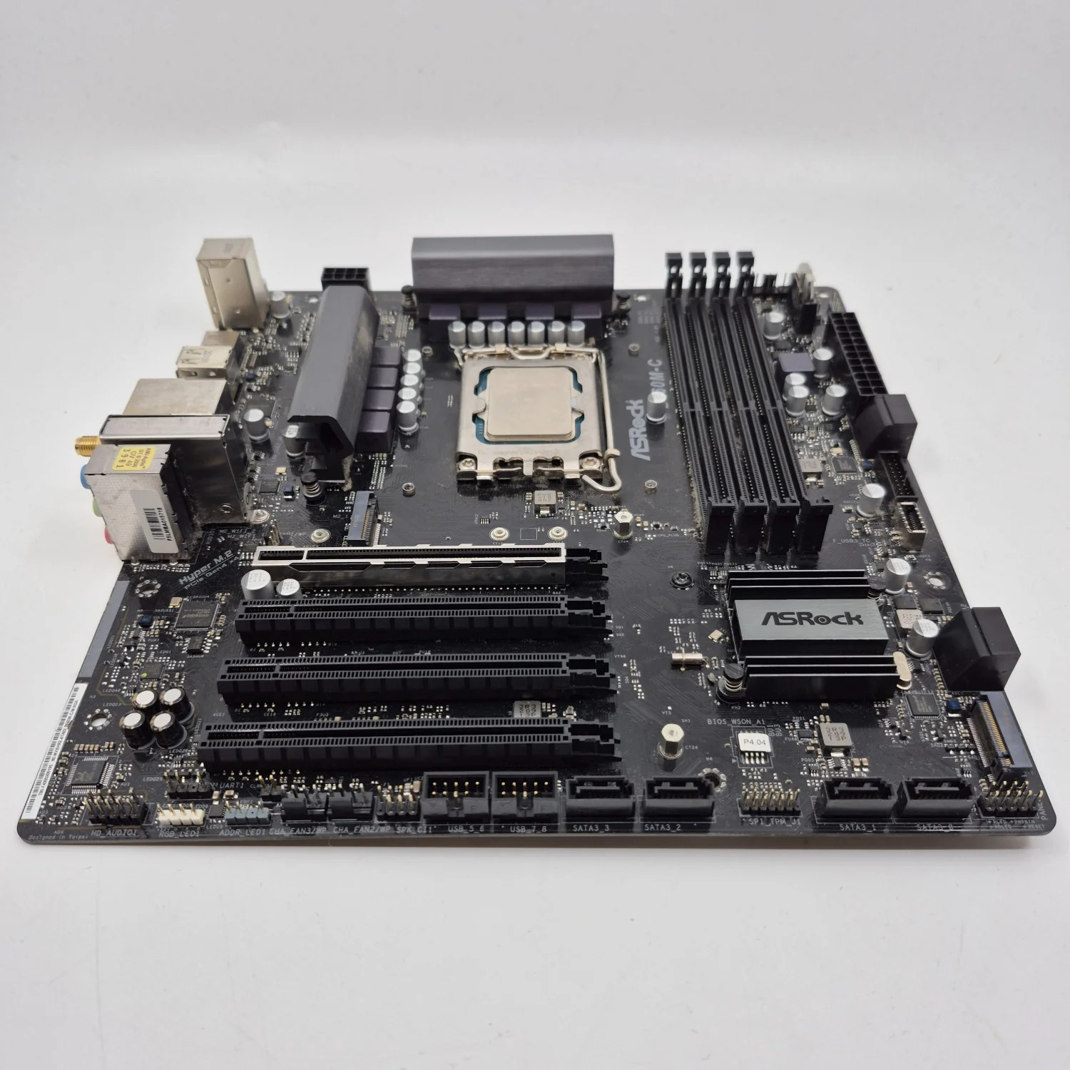 AsRock B660M-C AM3 Intel Core i3-12100F Quad Core 3.30GHz microATX