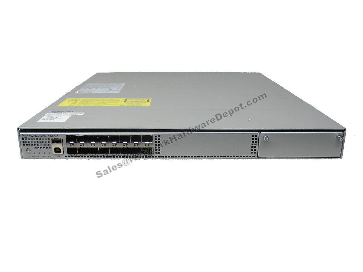 Cisco WS-C4500X-16SFP+ 16-Port 10GE 4500X Switch w/ Dual AC - 1 Year Warranty