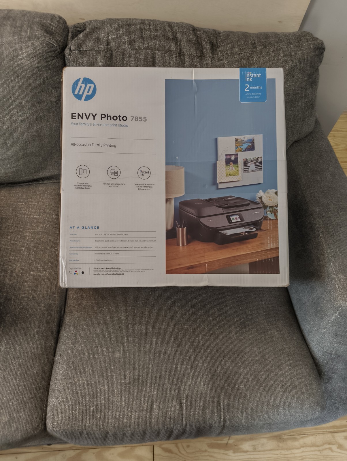 HP Photo Envy 7855 All-In-One InkJet Printer New