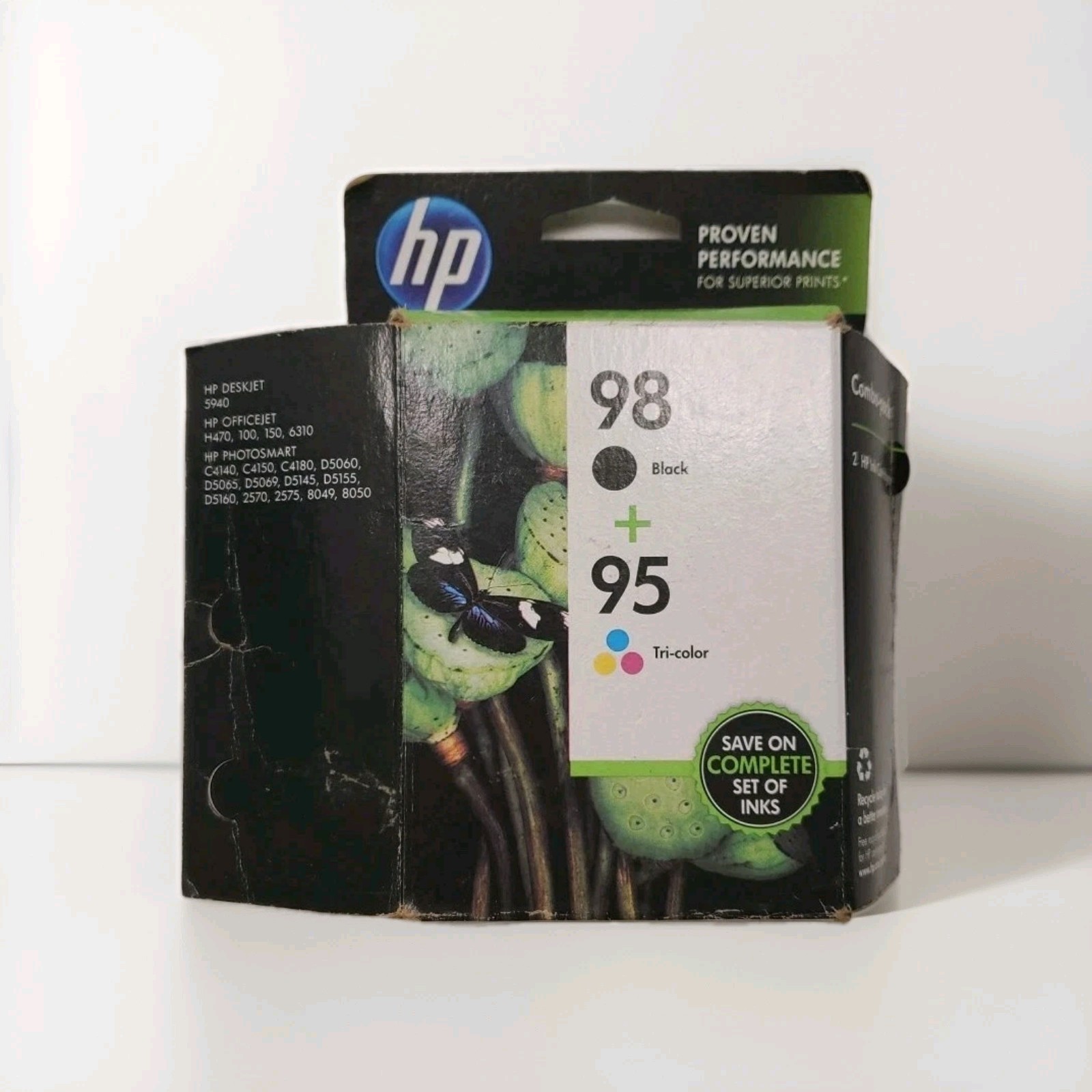 2PK Genuine HP 98 HP 95 Ink Cartridge for Deskjet 5940 Officejet 6310 