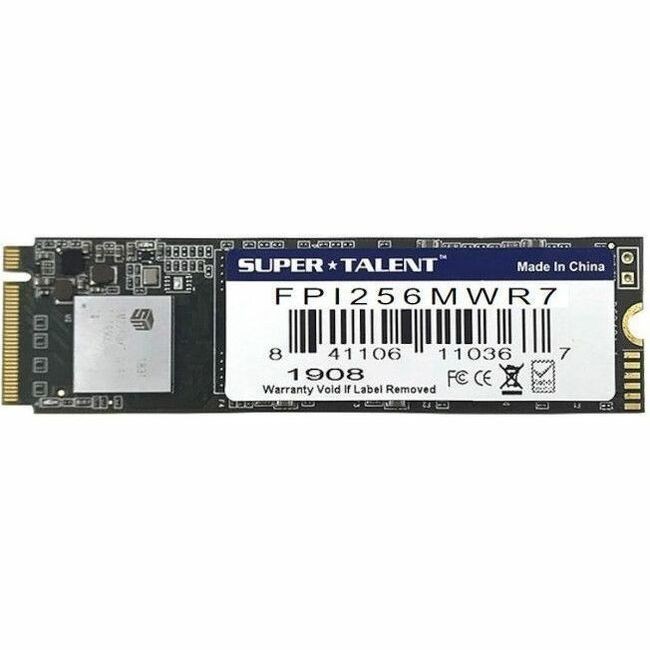 Super Talent FPI256MWR7 EX 256GB PCIe 3.0 x4 NVMe M.2 2280 Internal SSD