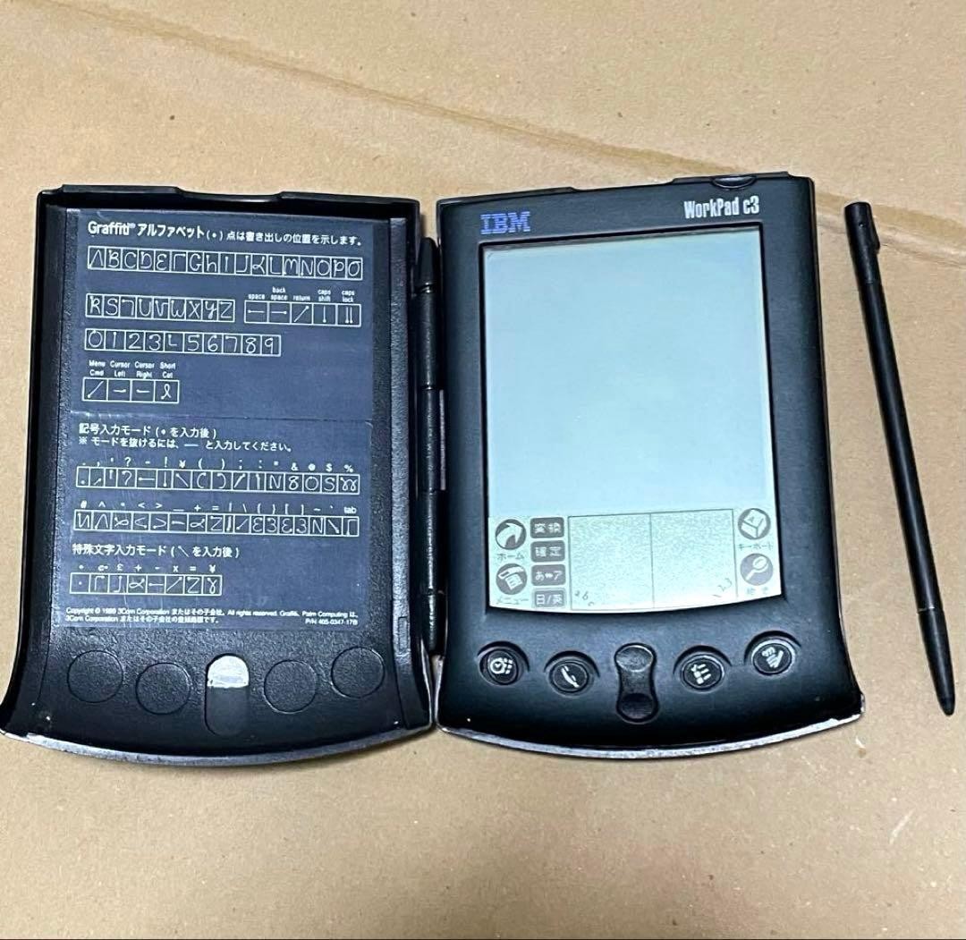 IBM WorkPad c3 PDA Palm OS 3.5J 8MB Memory Junk for Parts