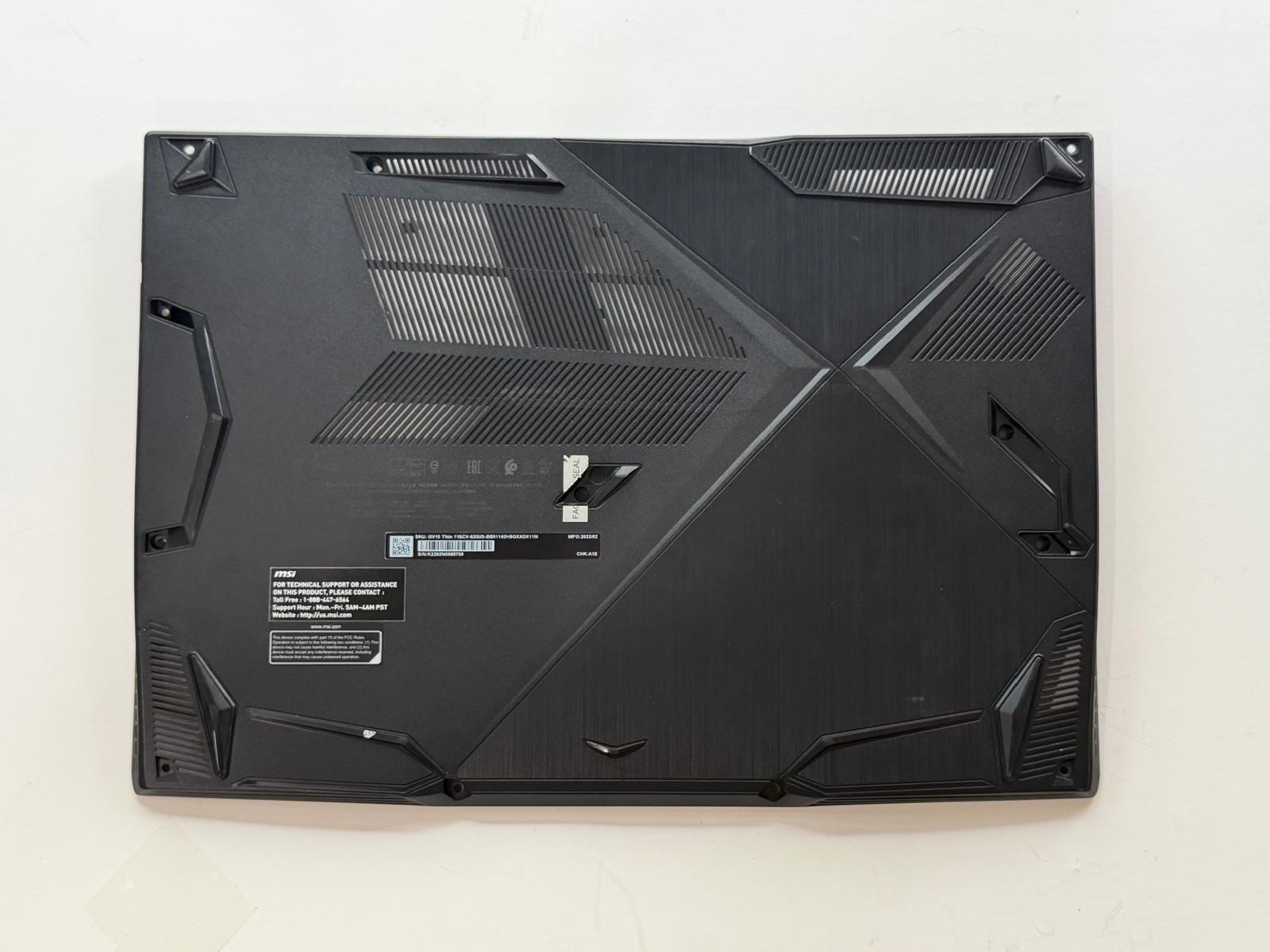 MSI GV15 Thin 11SCV MS-16R6 15.6" Laptop Bottom Case 3076R1D214D