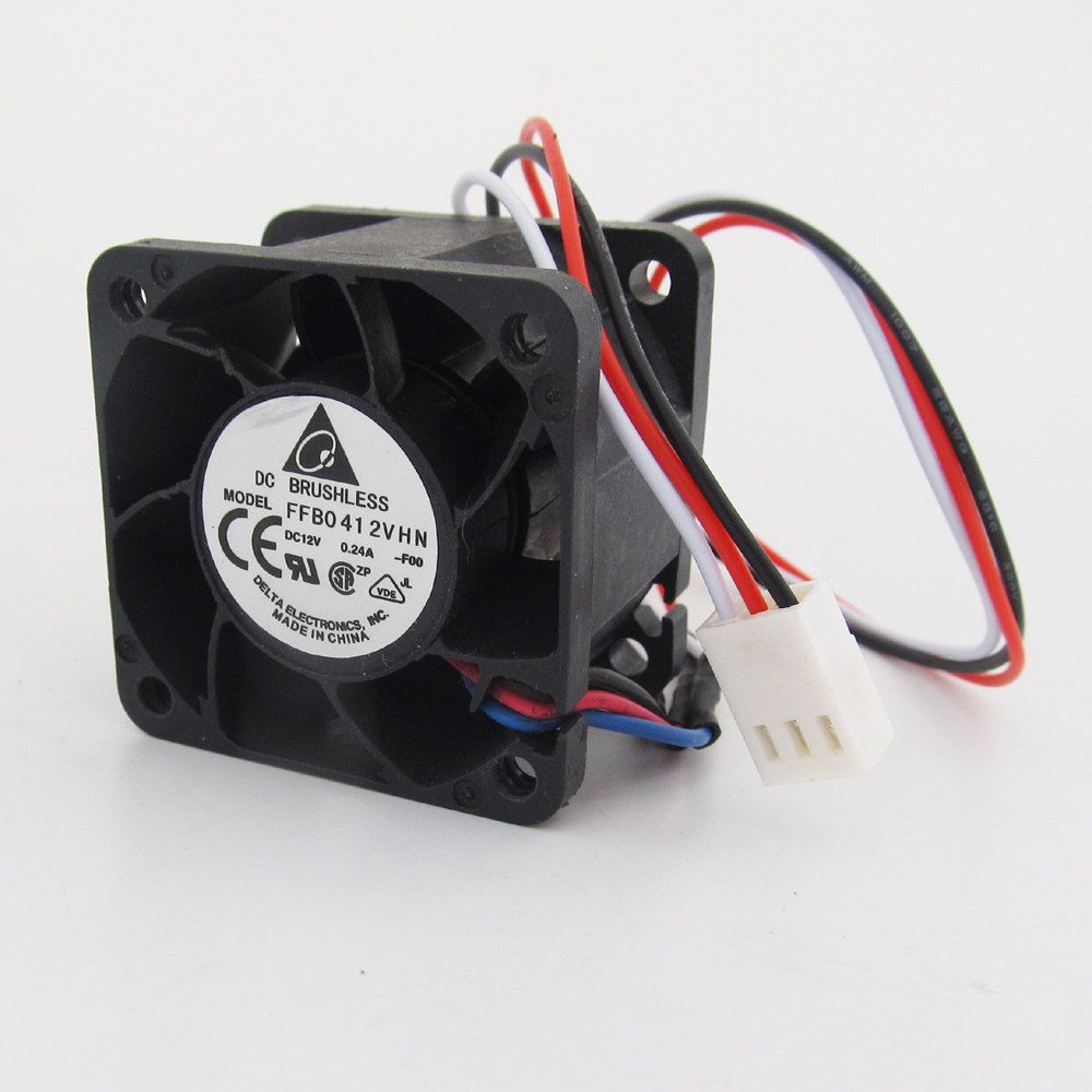 1pc Delta FFB0412VHN -F00 40x40x28mm 4028 DC 12V 0.24A 15.79CFM High Speed Fan