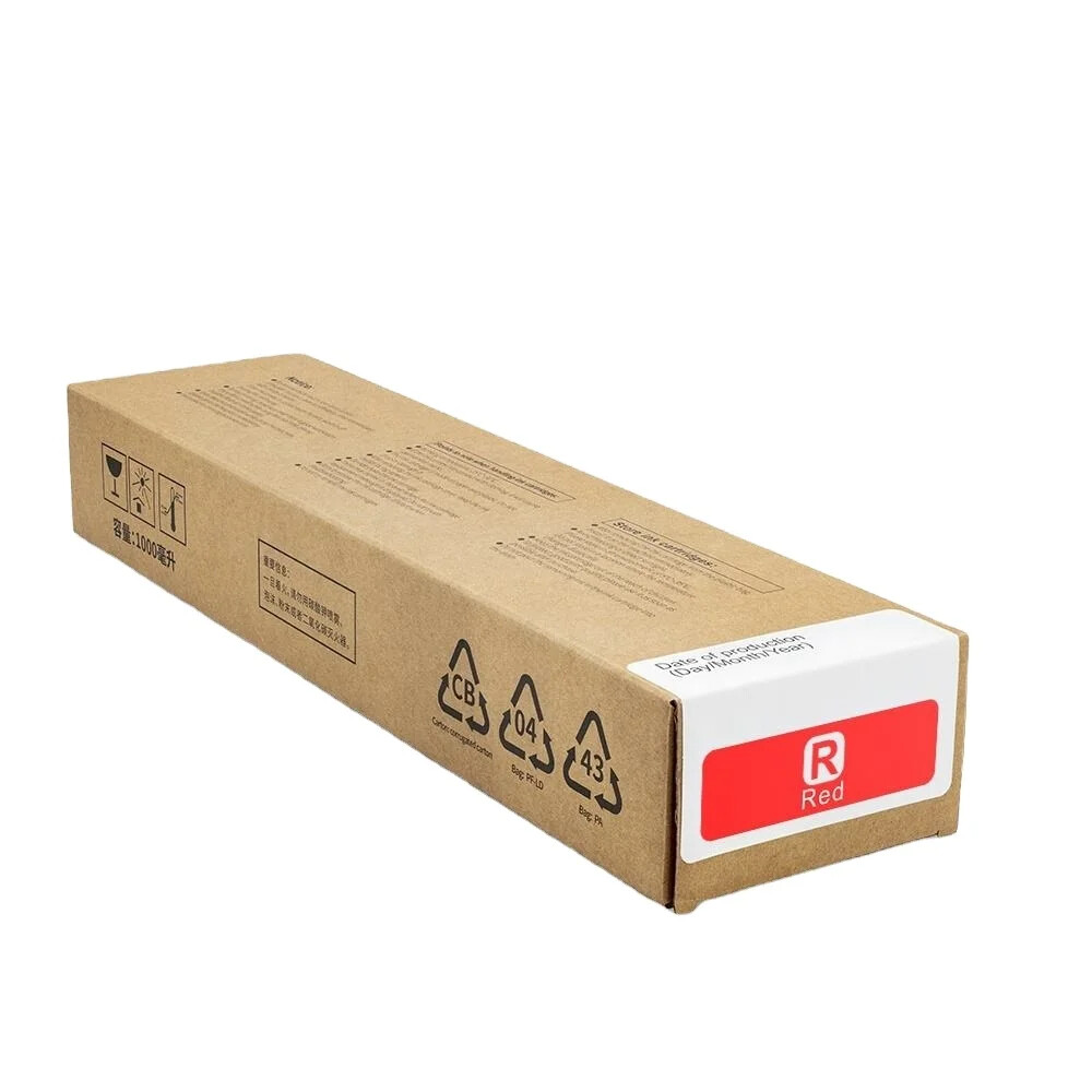 1000ML Red Color S6796 Compatible Full Ink Cartridge For Riso 2150 Printer