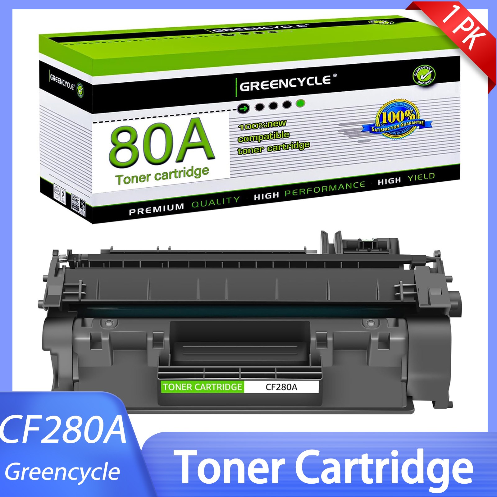 CF280A 80A Laser Bk Toner Cartridge lot for HP LaserJet Pro M401dn M401n M425dw
