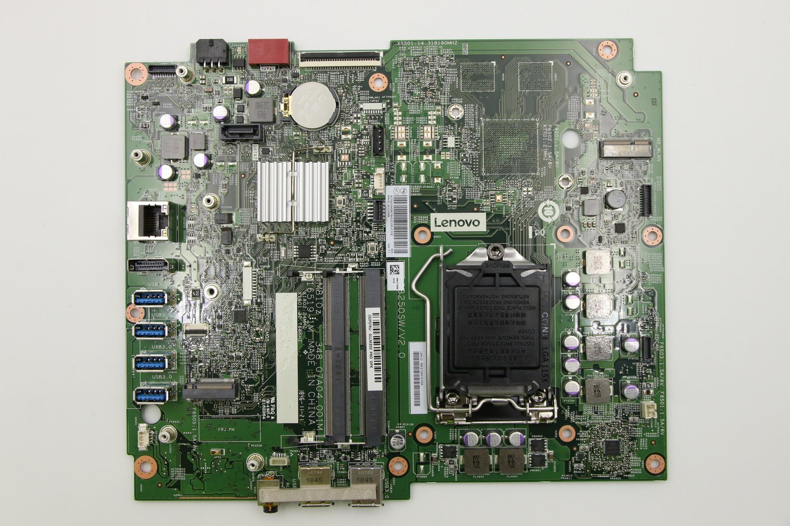 For Lenovo ThinkCentre M810z All-in-One Motherboard B250 01LM202