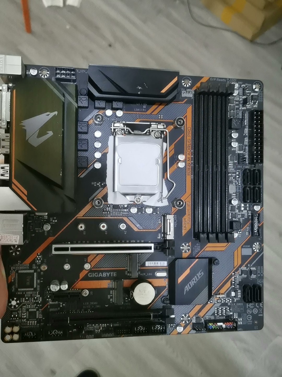 GIGABYTE B365M AORUS PRO LGA1151 DDR4 M-ATX HDMI DP Motherboard