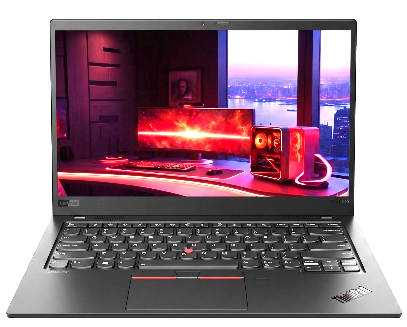 14" Lenovo X1 Carbon Laptop PC: Intel i7 8GB RAM - 256GB SSD Windows 11 Pro