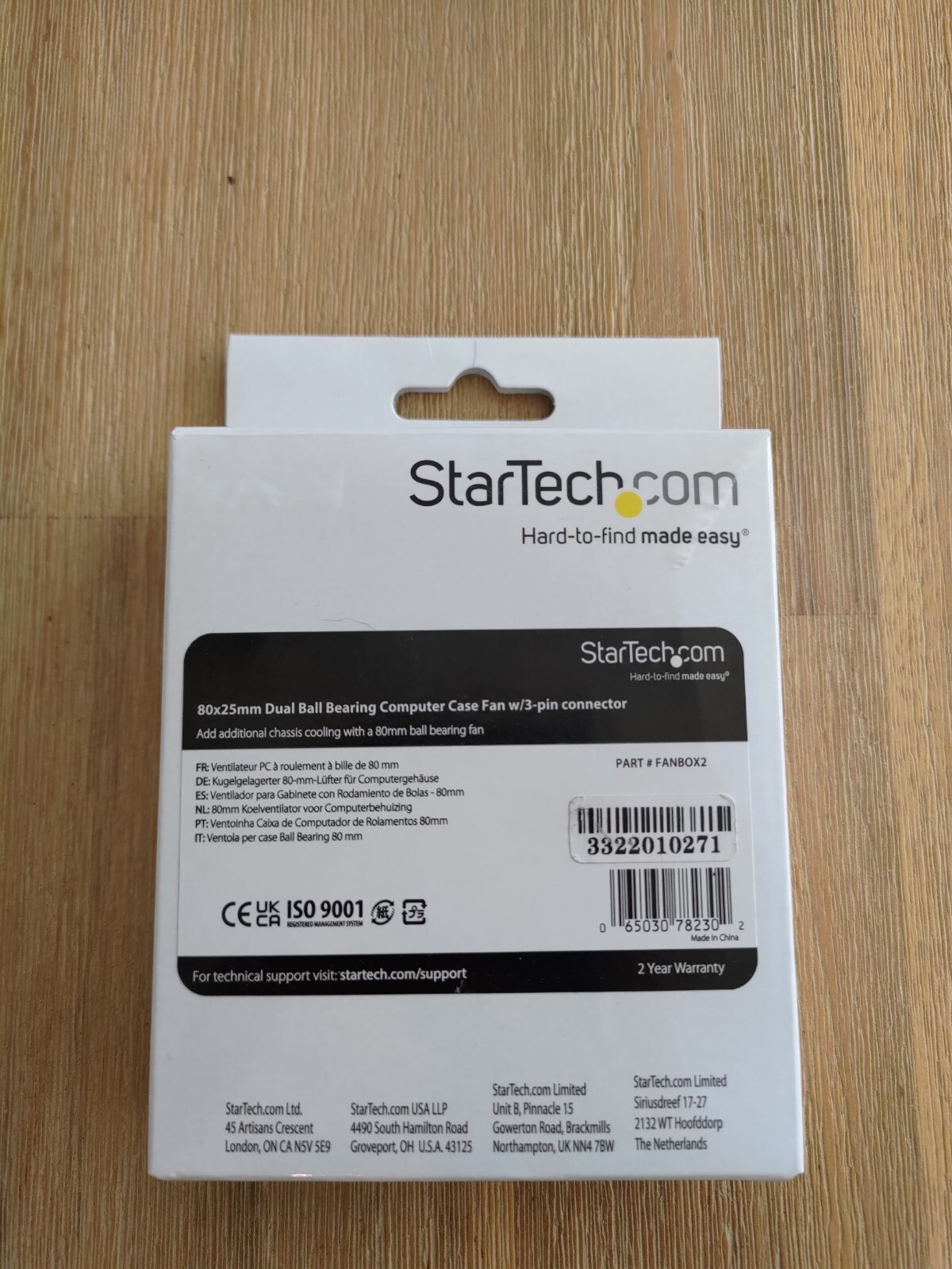 Startech FANBOX2 Case Cooling Fan