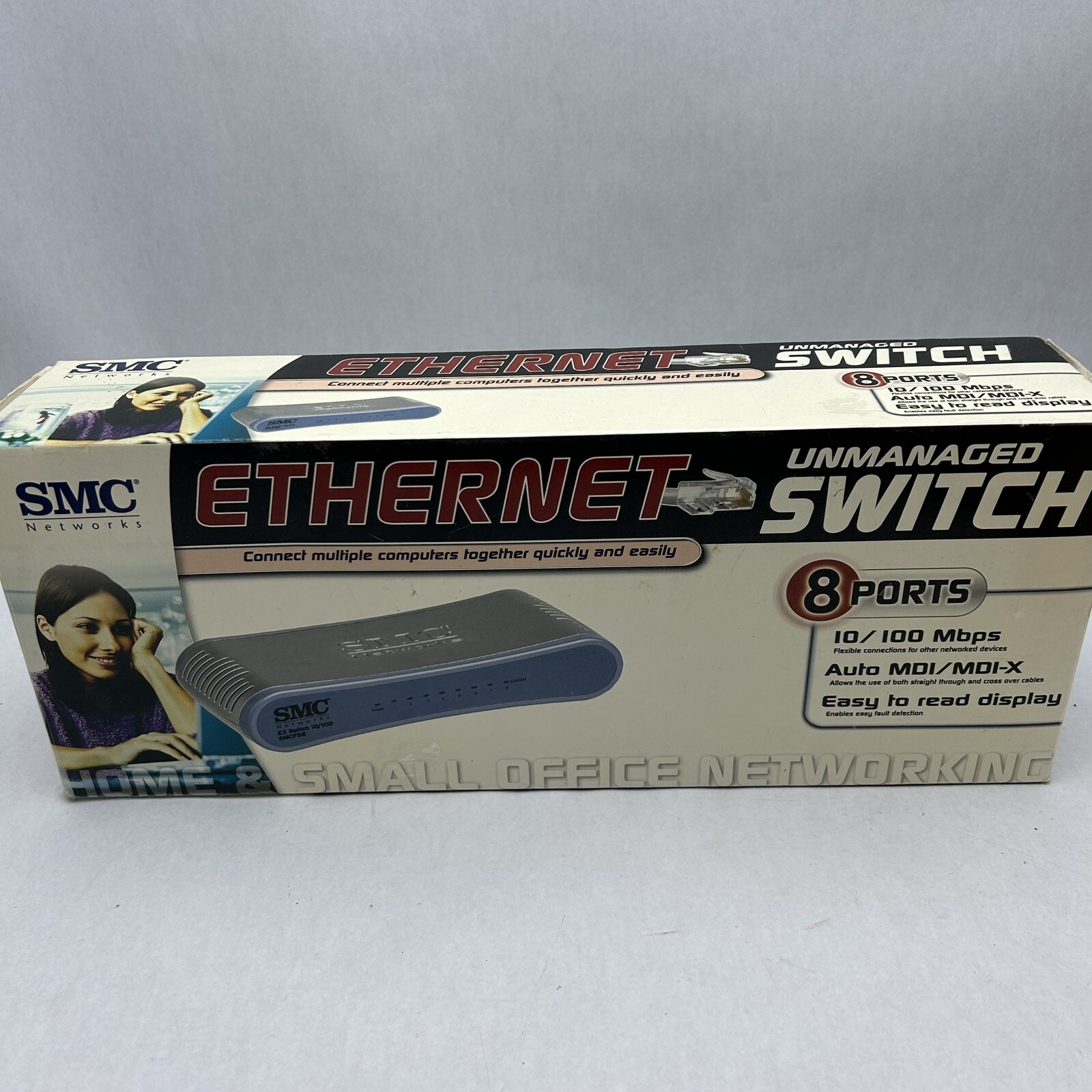 SMC Networks SMC EZ (SMCFS8) 8-Ports External Switch