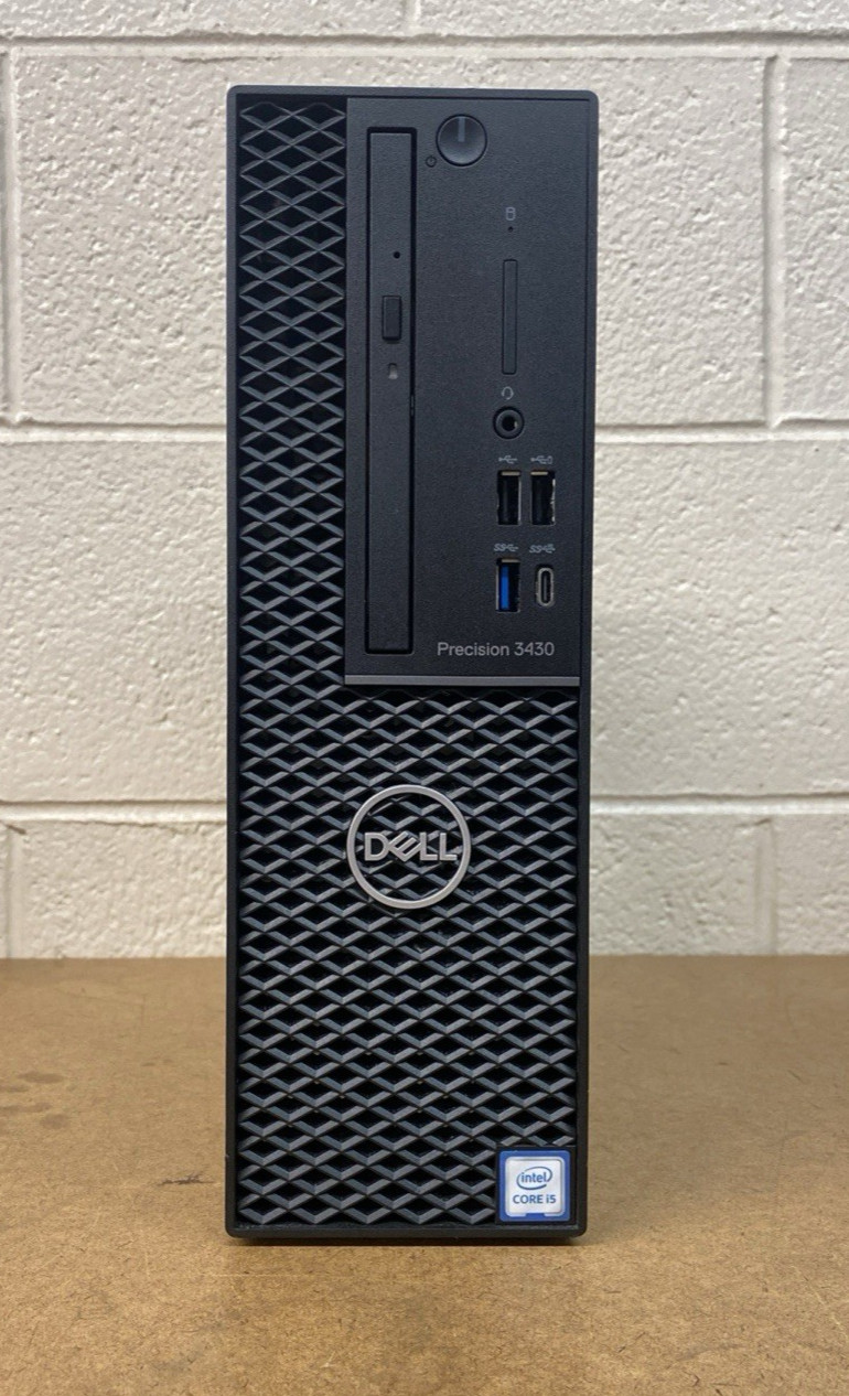 Dell Precision 3430 SFF Desktop i5-8500 256GB SSD 16GB RAM Windows 11 Pro