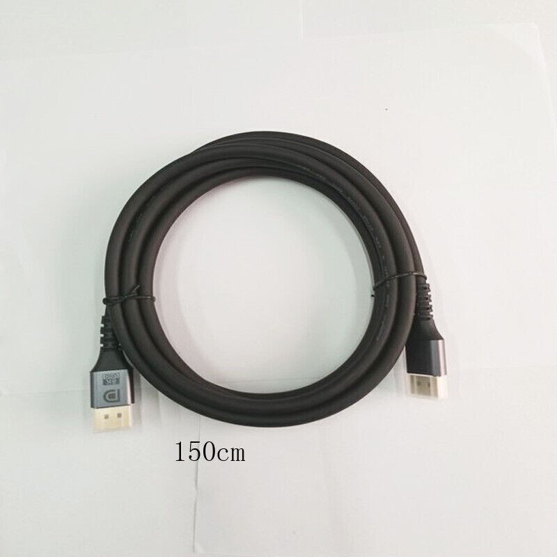 8K DisplayPort 1.4 Cable 144Hz 4K 240Hz HDR Gaming DP to DP Cord for Monitor GPU