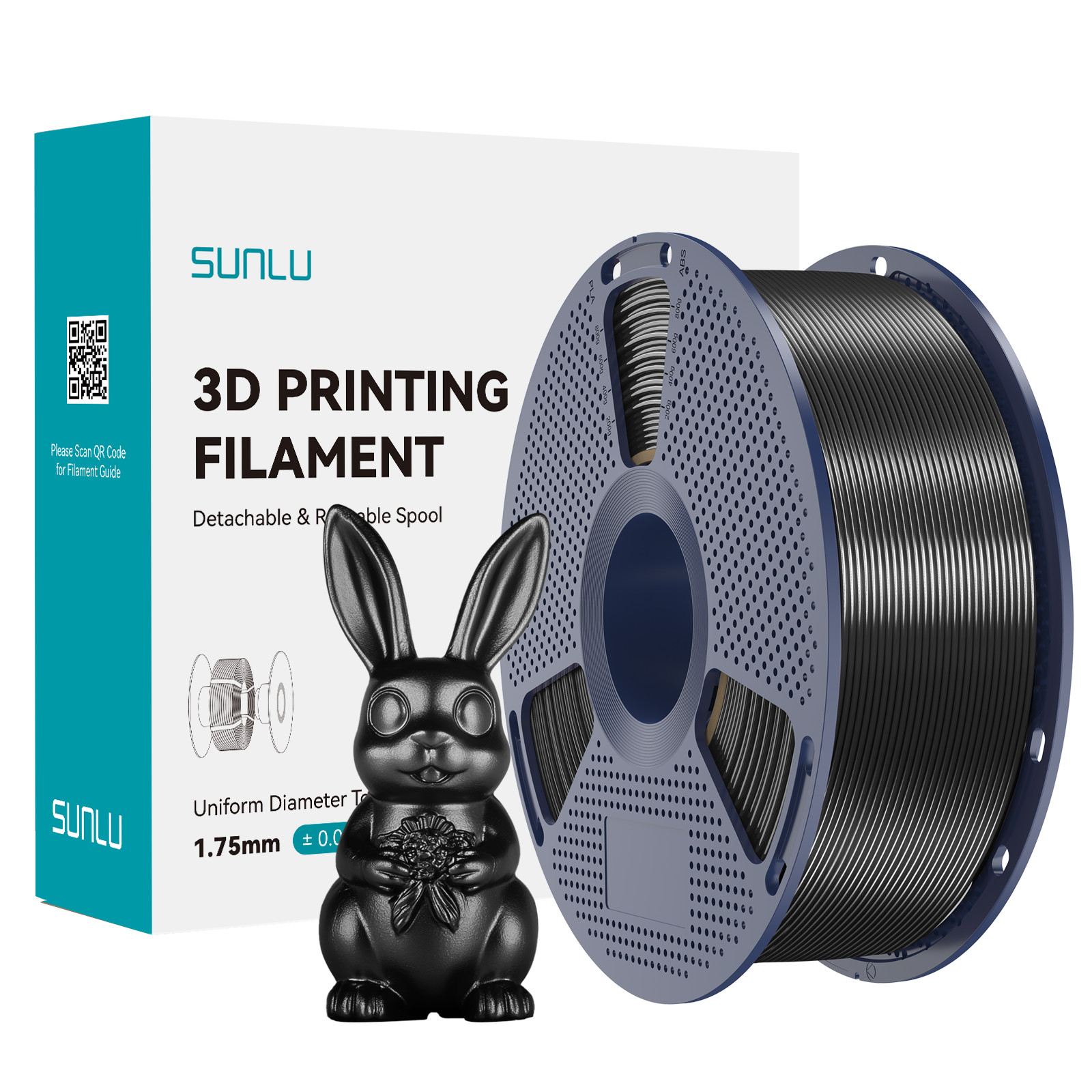 【BUY 10 PAY 6】SUNLU 1.75MM SILK Shiny PLA+ Filament 1KG Spool Dual/Tri/Rainbow