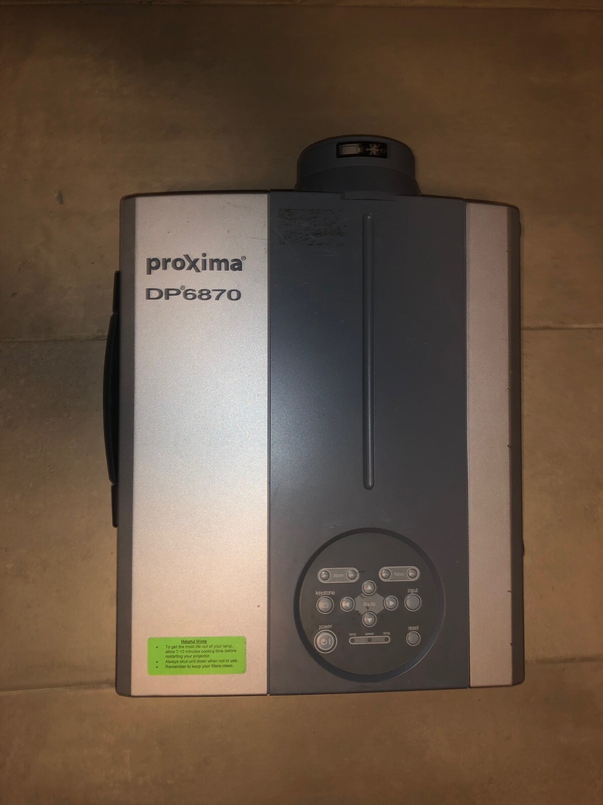 Infocus Proxima DP6870 LCD Projector 3500 ANSI HD 