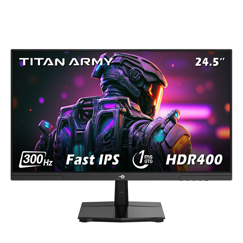 TITAN P2510HS 24.5" Gaming Monitor 300Hz Gaming PC 1080P FHD,Fast IPS,1ms GTG
