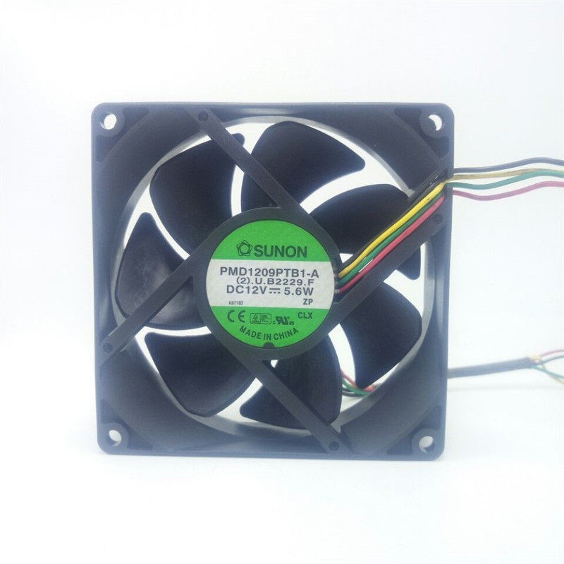 1PCS SUNON 9025 PMD1209PTB1-A 12V 5.6W 4-wire PWM temperature-controlled fan