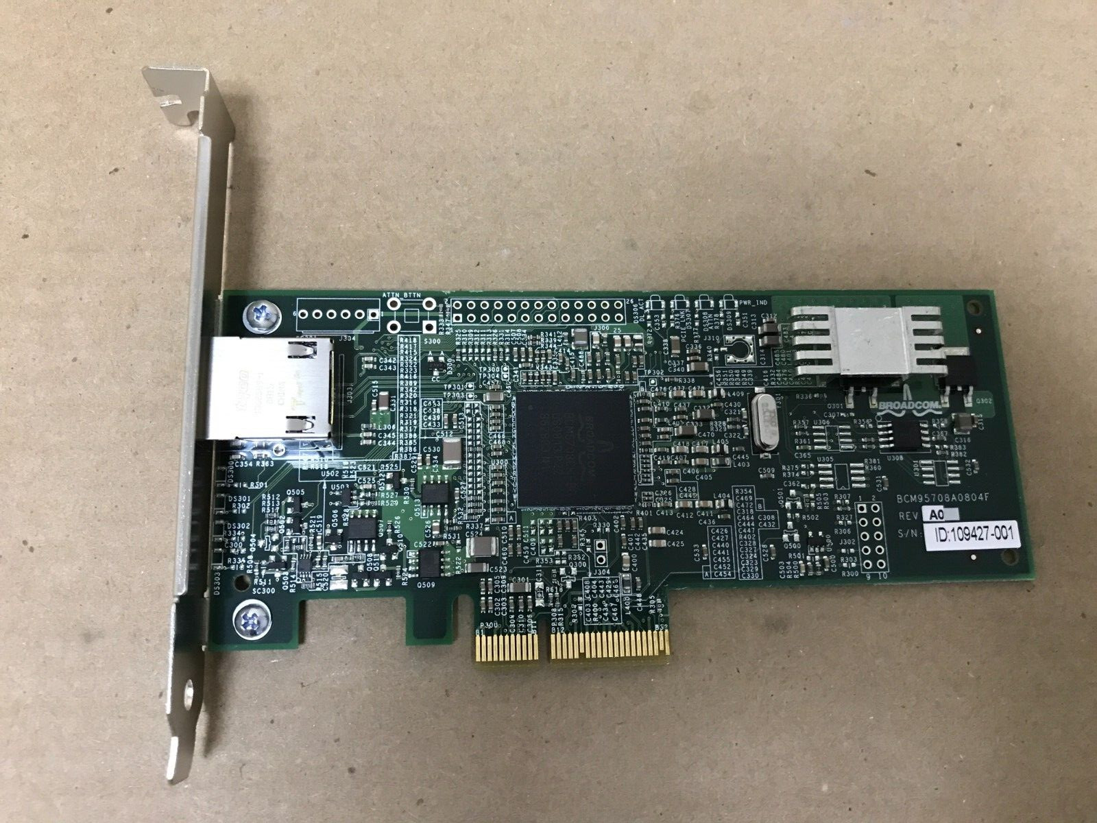 IBM NetXtreme II PCIe 1000T Express Ethernet adapter - FRU 39Y6070 39Y6066