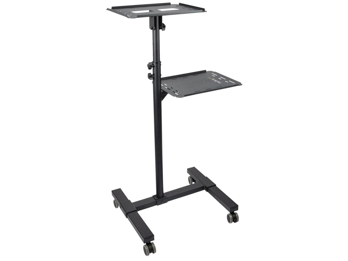 StarTech-New-ADJPROJCART _ STARTECH PROJECTOR AND LAPTOP STAND CART MO