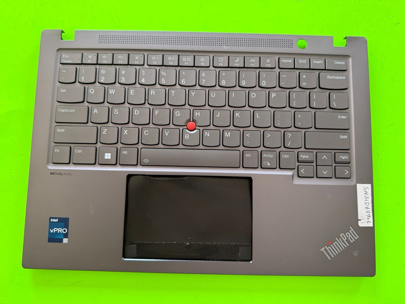 SN21D68706 Lenovo ThinkPad T14s Gen 3 14" Palmrest w/oTouchpad Keyboard Backlit