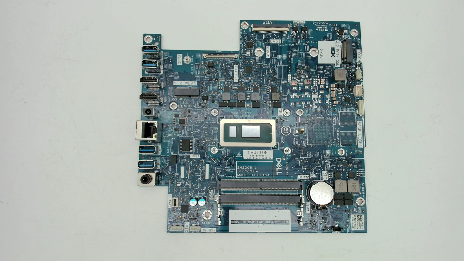 Dell Intel Core 5 120U 1.4Ghz All-in-One Motherboard