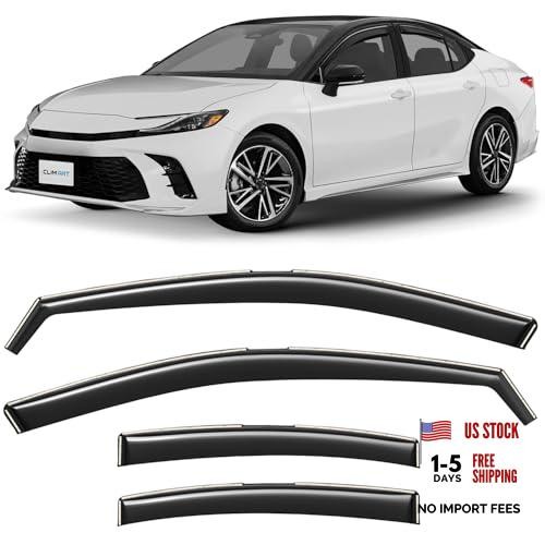 in-Channel Incredibly Durable Rain Guards for Toyota For Camry 25-26 Sedan