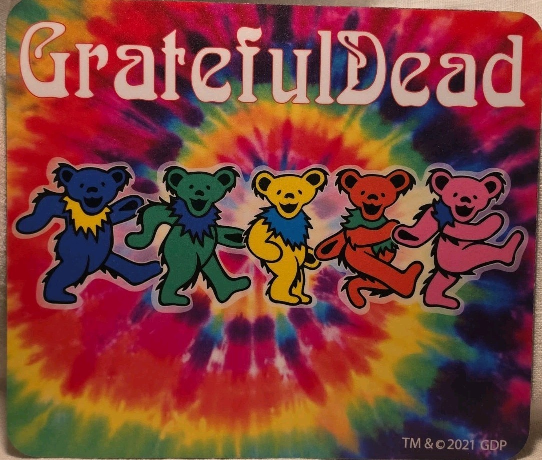 GRATEFUL DEAD DANCING BEAR MOUSE PAD