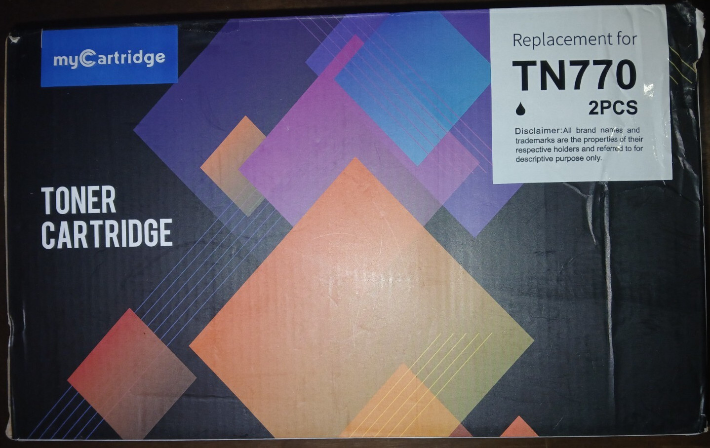 TN770 Toner Cartridge Compatible w Brother HL-L2370DW MFC-L2750DW L2550DW 2 Pack