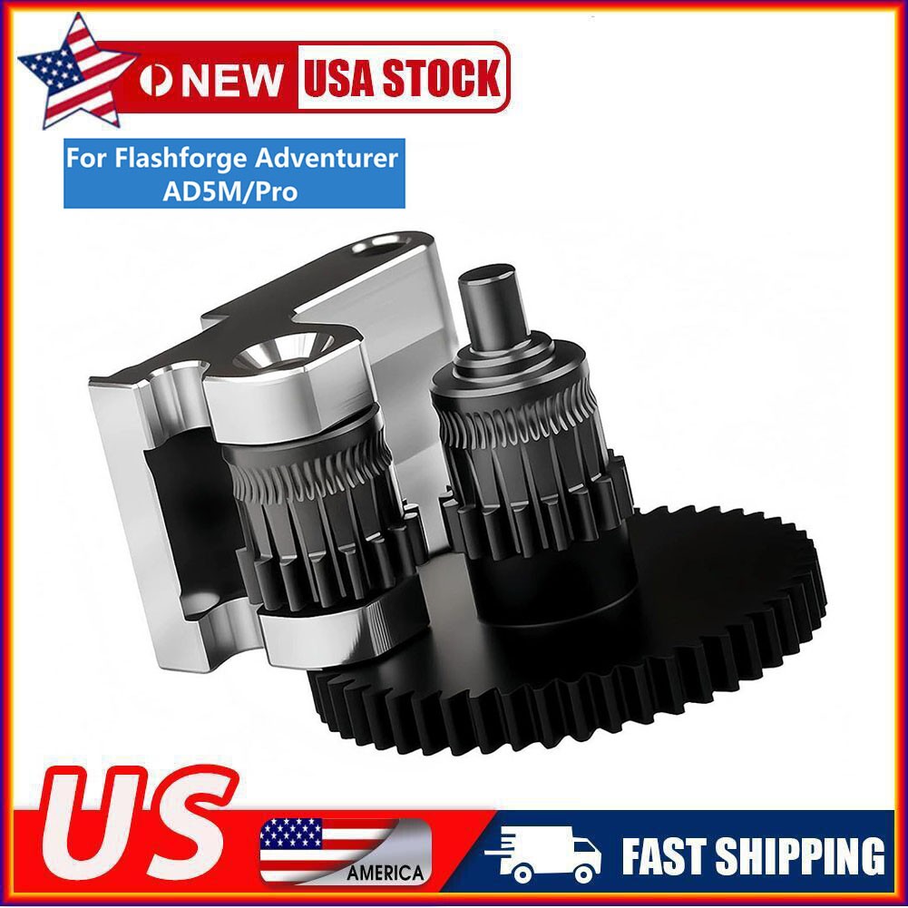 Upgrade Gear Set for Flashforge Adventurer 5M/ 5M Pro Extrusion Head Gear US