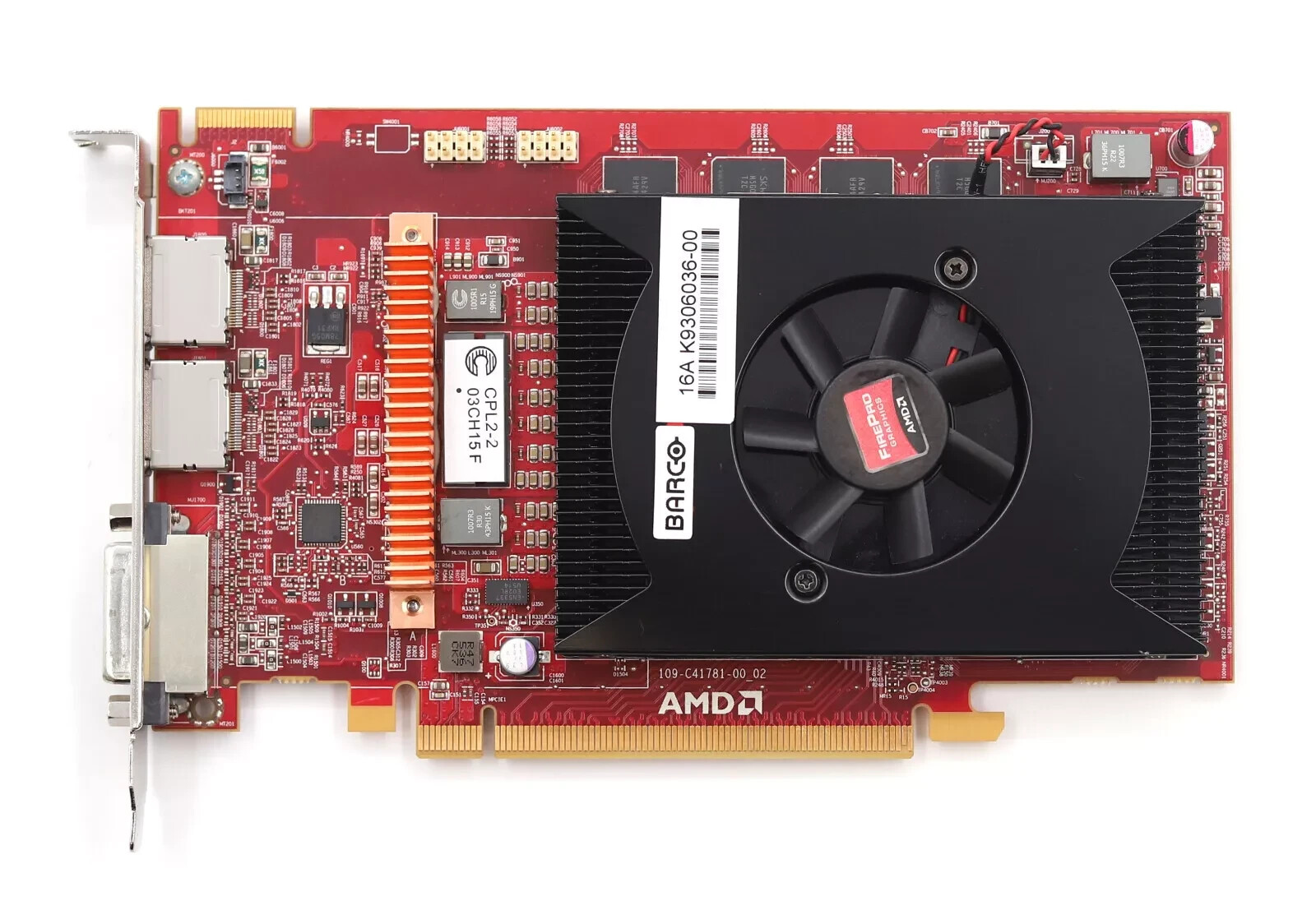 AMD Barco MXRT 5500 2GB GDDR5 PCIe Graphics Card P/N: 102C4170800 Tested Working