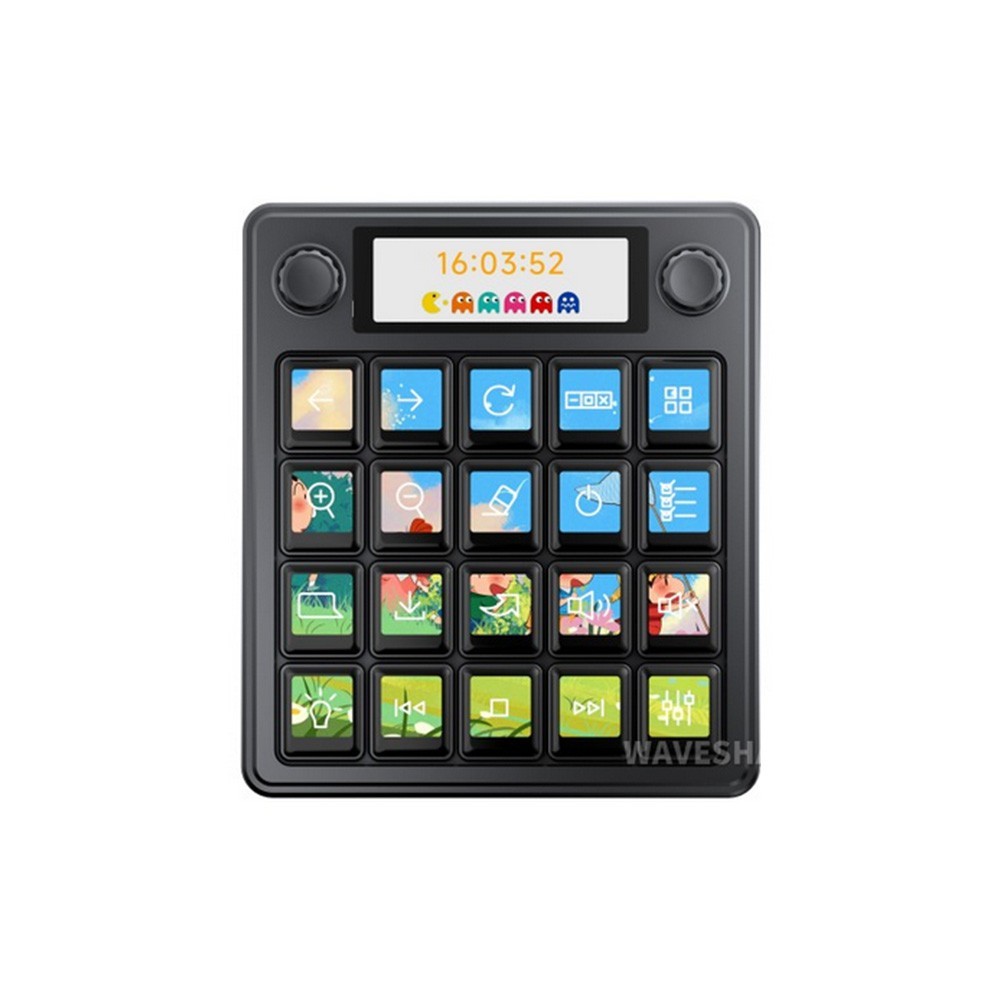 Waveshare MK20 Multi-Functional AI Voice Control Panel Onboard 20 * 0.85inch