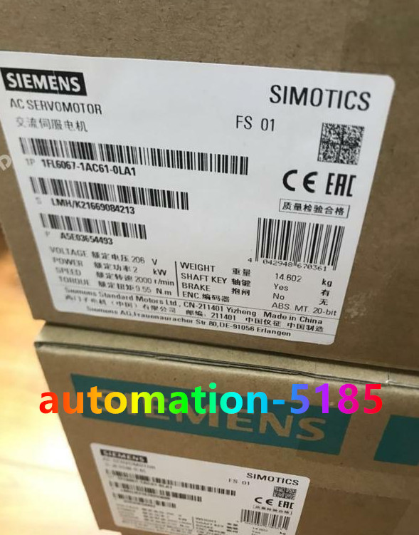 SIEMENS 1FL6067-1AC61-0LA1 server Driver Brand New by DHL or Fedex Fast Shipping