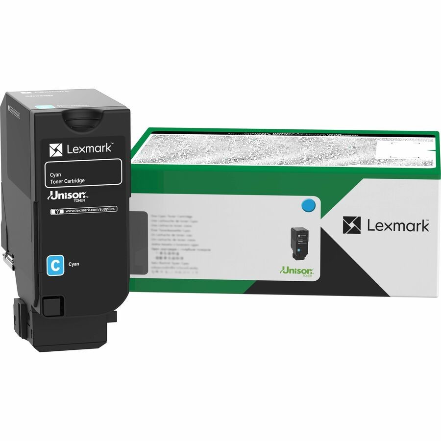 Lexmark 735 Original Laser Toner Cartridge - Cyan Pack (71c10c0)