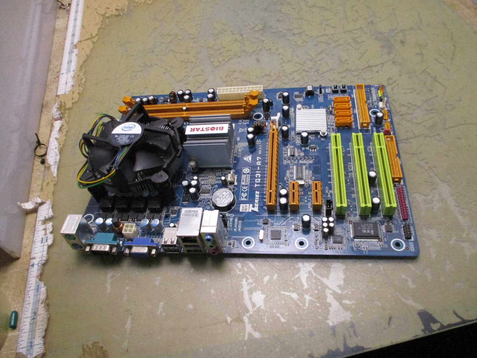 Biostar T-Series TG31-A7 Motherboard FSB 1600 Dual Core CPU DDRII Ver 6.0 [5*M22