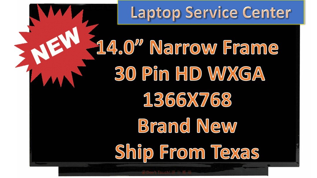 HP 14-DQ1059WM 1A1L1UA LCD Screen HD 1366x768 Glossy  TESTED WARRANTY Display