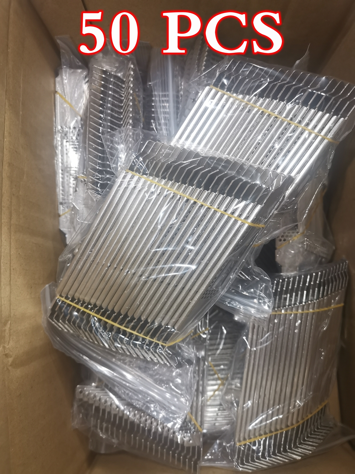 50pcs Full Height Bracket for Mellanox CX416A MCX416A CX456A MCX456A CONNECTX-4