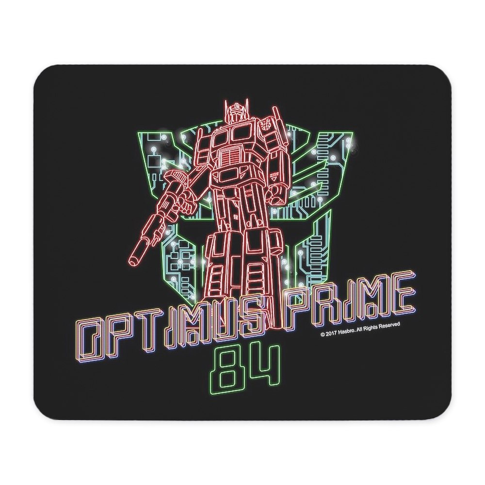 CafePress Optimus Prime 84 Non-slip Rubber Mousepad, Gaming Mouse Pad (96904209)