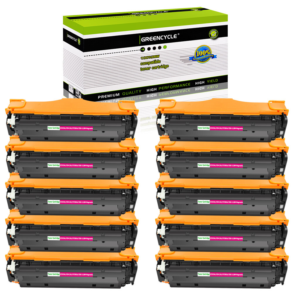 10PK MG Toner Fit for Canon118 ImageCLASS LBP7200cdn LBP7660Cdn 7680Cdn MF724cdw