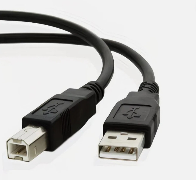 USB Cable USB-A Male to USB-C Male Cable, Black, 6ft (2m)
