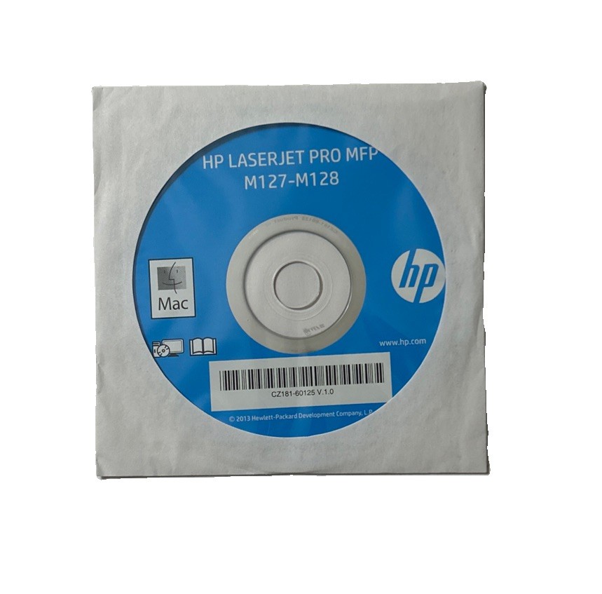 HP Laserjet Pro MFP M127-M128 Printer Driver Software CD Install Setup for MAC