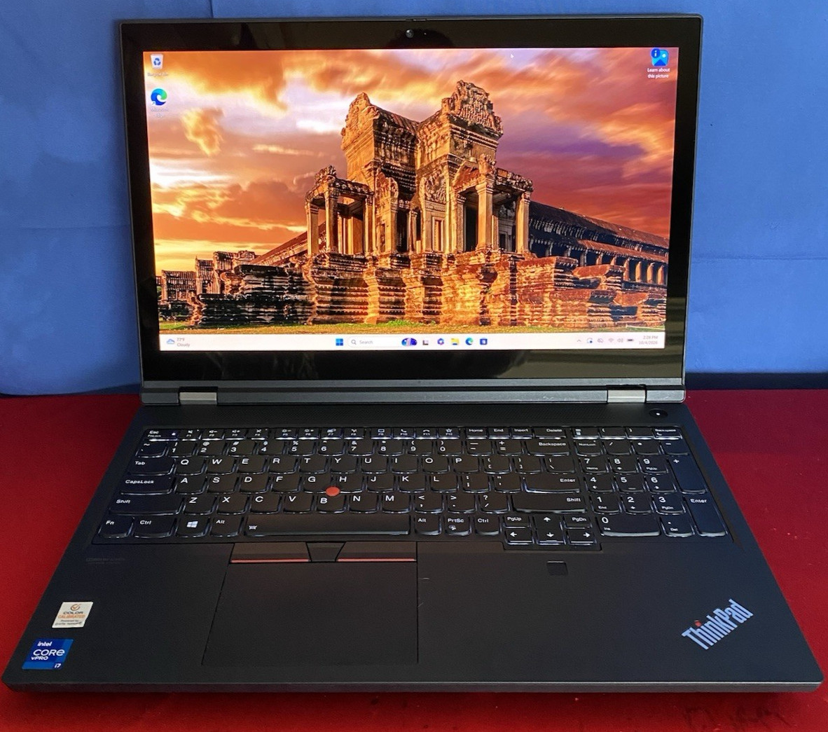 Lenovo ThinkPad P15 Gen 2 4K i7-11850H 2.50GHz 32GB 1TB +512SSD NVIDIA RTX A2000